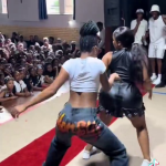 Cyan Boujee Twerking in School Trending Video