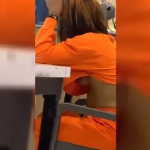 Exposed Boobs in Eatery