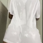 Faustina Thobakgale Royale Shaking Ass in the Shower